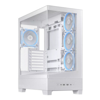Asus A31 PLUS Mid Tower ATX Chassis - White | Randcore