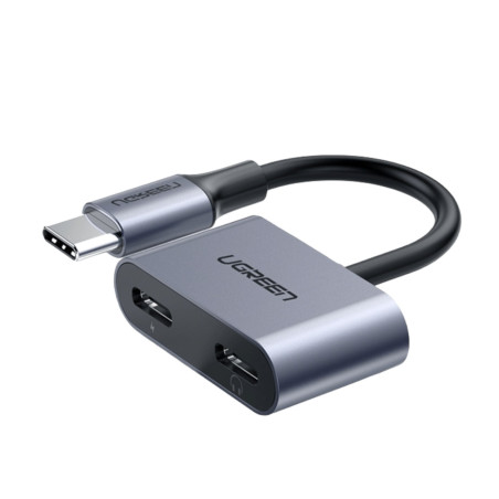 UGREEN USB Type-C Dual Audio and Charging Adapter (15W PD, 2-in-1 Splitter) | Randcore
