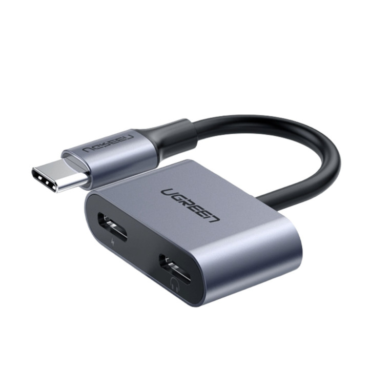 UGREEN USB Type-C Dual Audio and Charging Adapter (15W PD, 2-in-1 Splitter) | Randcore