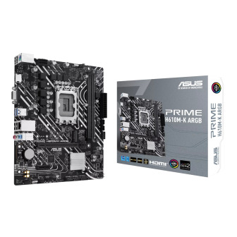 Asus PRIME H610M-K ARGB Intel LGA1700 M-ATX Motherboard | Randcore