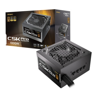 Antec CSK1000 PRO ATX3.1 Semi-Modular 1000W Power Supply (80 PLUS Bronze, PCIe 5.1, ATX 3.1 Certified) | Randcore