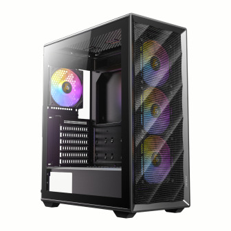 Antec AX85 ATX ARGB Mid-Tower Gaming Chassis - Black | Randcore