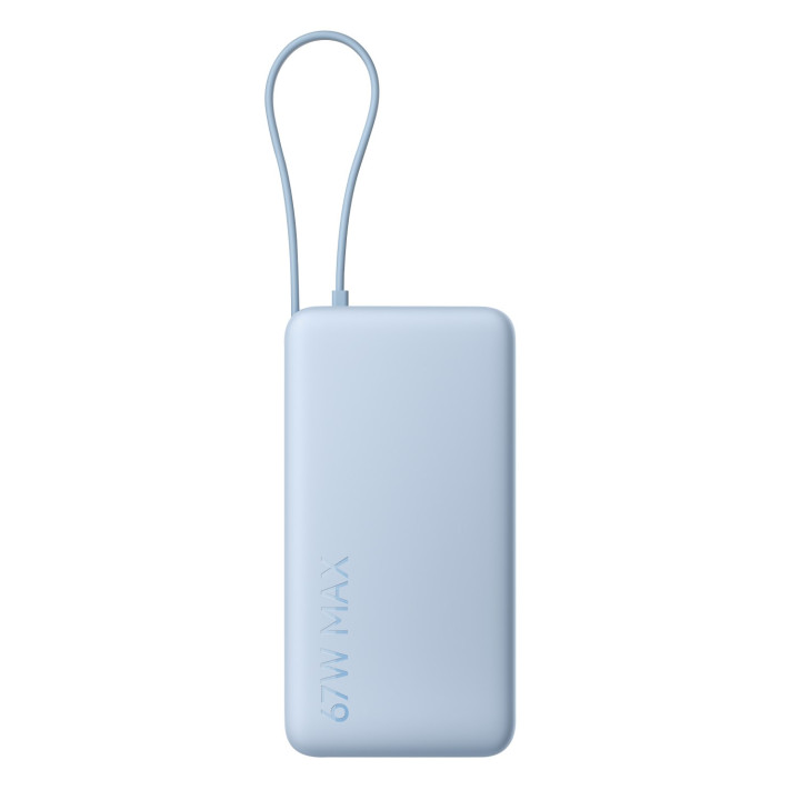 Xiaomi 67W Power Bank 20000 (Integrated Cable) - Ice Blue | Randcore