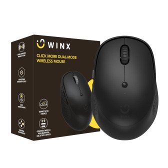 WINX CLICK More Dual-Mode Wireless Mouse - Black | Randcore