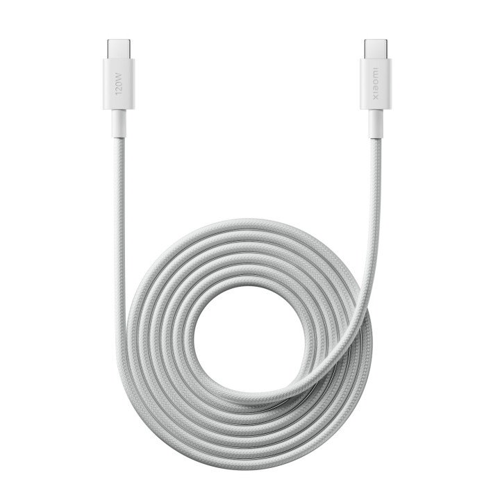 Xiaomi USB4 6A USB Type-C To USB Type-C Braided Cable 2m- (120W, 480 Mbps) | Randcore
