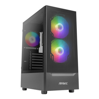 Antec NX410 V2 ATX | Micro-ATX | ITX ARGB Mid-Tower Gaming Chassis - Black | Randcore