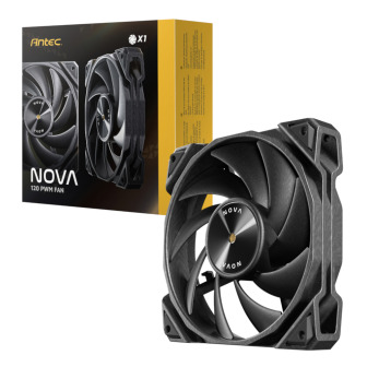 Antec NOVA 120 PWM Fan with Speed Controller - Black | Randcore