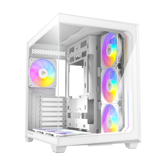 Antec C5 ARGB ATX DUAL Mid Tower Gaming Chassis – White | Randcore