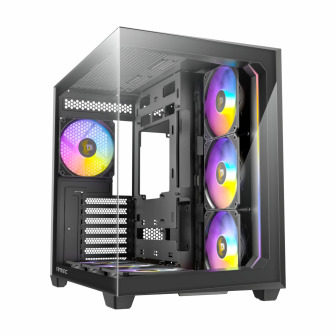 Antec C5 ARGB ATX DUAL Mid Tower Gaming Chassis – Black | Randcore