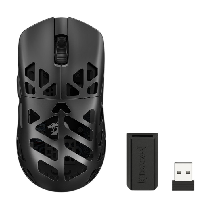 Redragon M997-ULT PRISM ULTRA 26000 DPI Wireless Mouse - Black | Randcore
