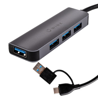 WINX CONNECT Simple USB/Type-C Hub | Randcore