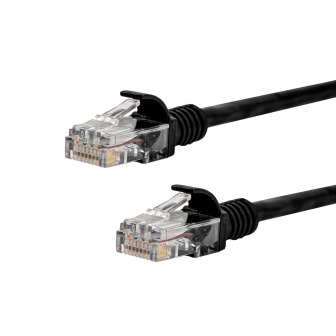 Gizzu Cat6 UTP Fly Lead Ethernet Network Cable 3m – Black | Randcore