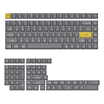 Keychron Double Shot PBT OSA Full Keycap Set – Dark Grey | Randcore