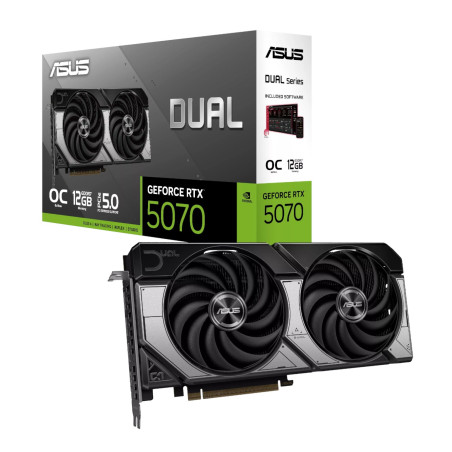 ASUS Dual GeForce RTX 5070 12GB GDDR7 OC Edition Graphics Card | Randcore