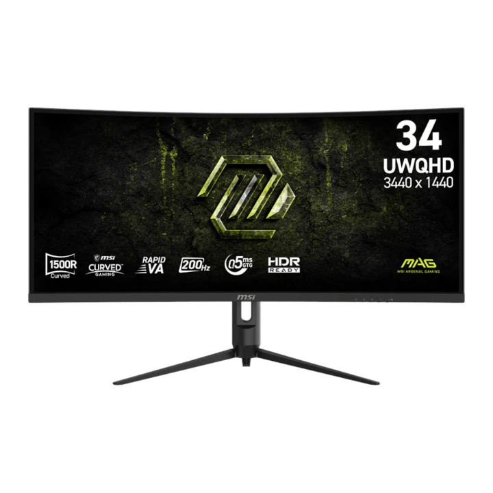 MSI MAG 342CQRF E20 34" UWQHD 200Hz VA Curved Gaming Monitor | Randcore