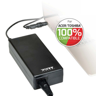 Port Connect 65W Notebook Adapter Acer and Toshiba | Randcore