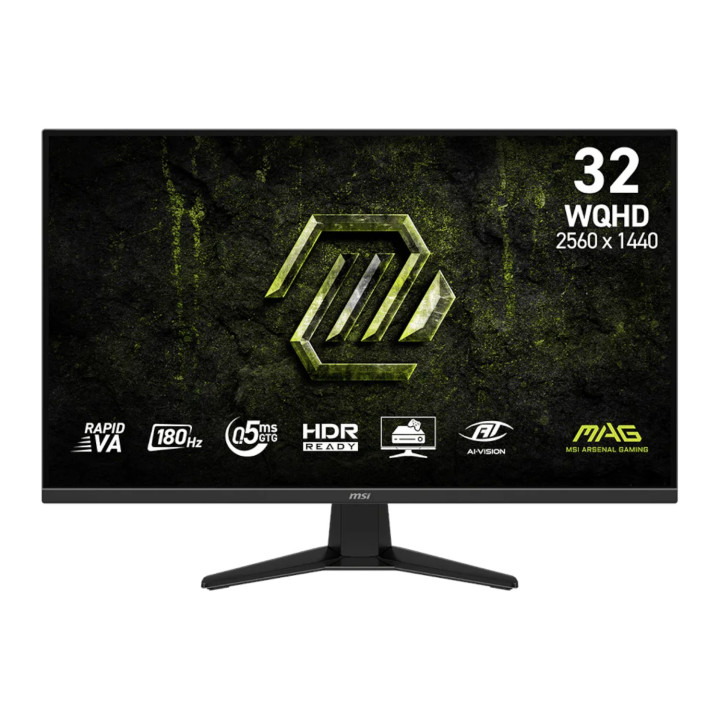 MSI MAG 325QF E18V 32" WQHD 180Hz VA Gaming Monitor | Randcore