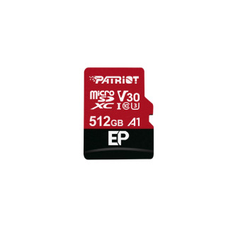 Patriot EP V30 A1 512GB Micro SDXC Card + Adapter | Randcore