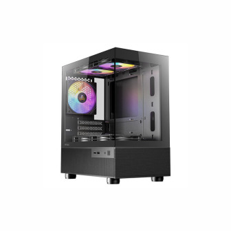 Antec CX200M Elite Micro-ATX | ITX RGB Mini-Tower Gaming Chassis - Black | Randcore