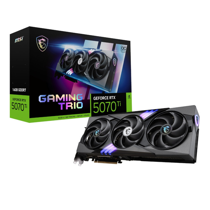 MSI GeForce RTX™ 5070 Ti 16G GAMING TRIO OC Graphics Card | Randcore