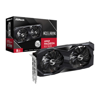 ASRock Radeon RX7600 Challenger 8G OC GDDR6 128-BIT Graphics Card | Randcore