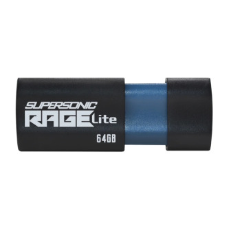 Patriot Rage Lite 64GB USB3.2 Flash Drive - Black | Randcore