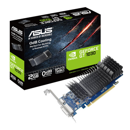 ASUS GeForce GT1030 2GB GDDR5 Low Profile Silent Graphics Card | Randcore