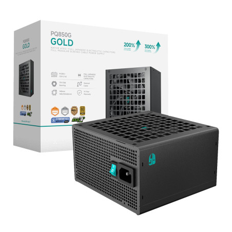 DeepCool PQ850G Series 850W 80 PLUS Gold Modular Power Supply | Randcore