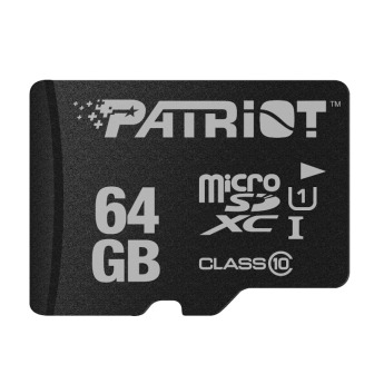Patriot LX CL10 64GB Micro SDHC Card | Randcore