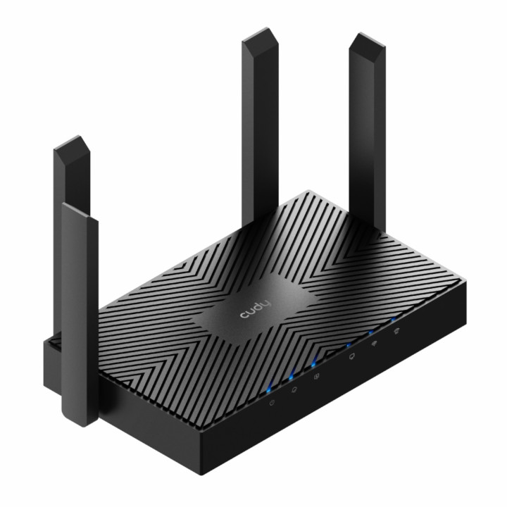Cudy AX3000 5-Port Gigabit Dual-Band Wi-Fi 6 Mesh Router – Black | Randcore