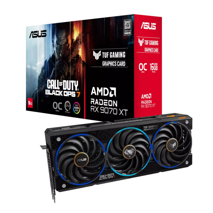 ASUS TUF Gaming Radeon™ RX 9070 XT COD BO7 Special Edition Graphics Card | Randcore