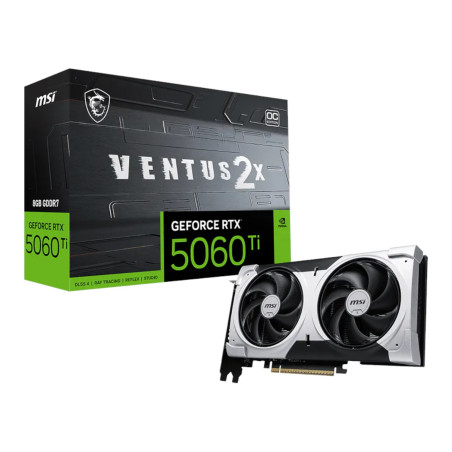 MSI Nvidia GeForce RTX 5060TI VENTUS 2X OC PLUS 8GB Graphics Card | Randcore