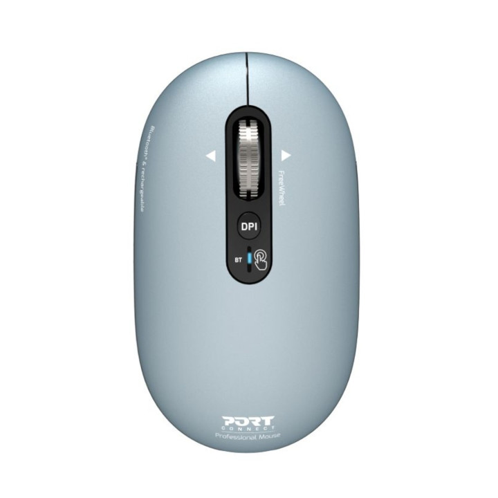 Port Connect PURE MAC Rechargeable Wireless and Bluetooth Mouse - Storm | Randcore