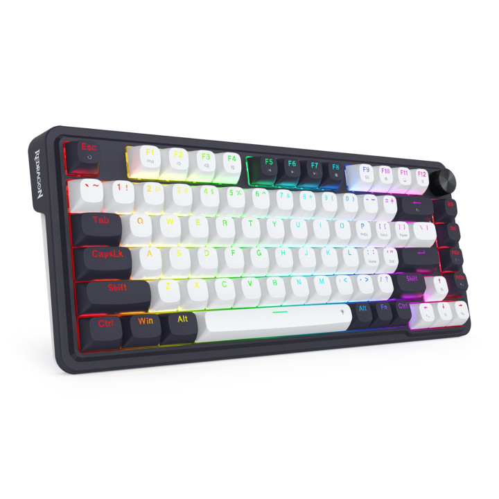 Redragon K673 UCAL 75% Magnetic Ultramag Switch Wired Keyboard - Black | Randcore