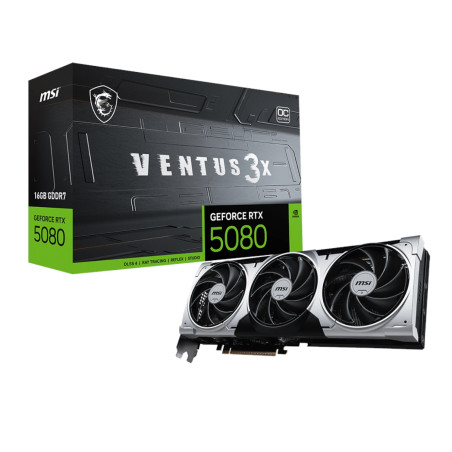 MSI GeForce RTX 5080 16G VENTUS 3X OC PLUS Graphics Card | Randcore