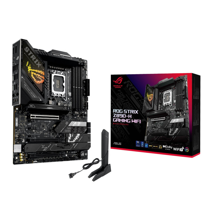 Asus ROG Strix Z890-H GAMING WIFI Intel LGA1851 ATX Motherboard | Randcore