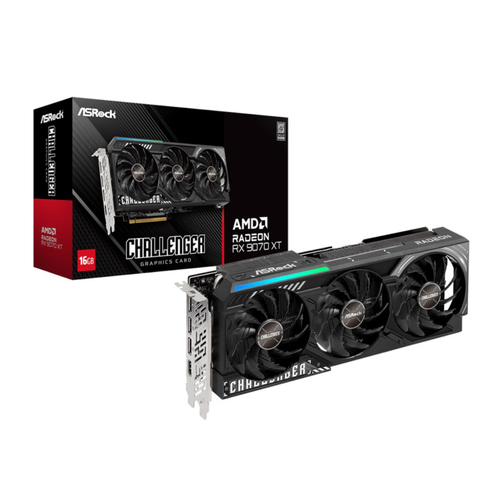 ASRock Radeon RX9070 XT Challenger 16G Graphics Card | Randcore