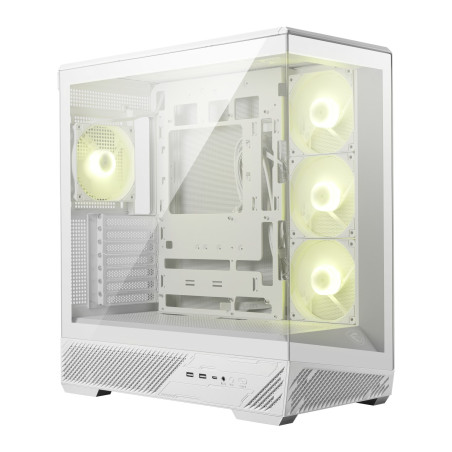 MSI MAG PANO 130R PZ ATX Gaming Chassis - White | Randcore