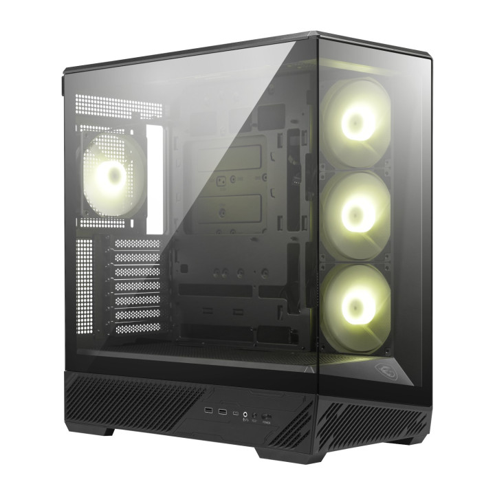 MSI MAG PANO 130R PZ ATX Gaming Chassis - Black | Randcore