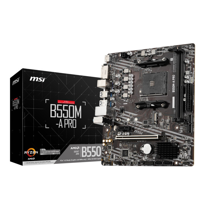 MSI B550M-A Pro AM4 M-ATX Motherboard | Randcore