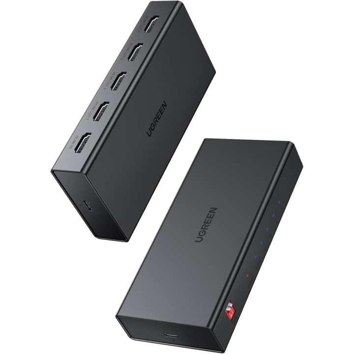 UGREEN HDMI 1×4 Video Splitter 4K – Black | Randcore