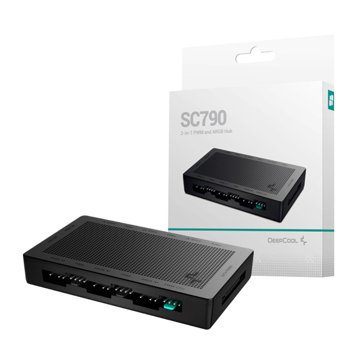 DeepCool SC790 6 Port ARGB PWM Fan Hub | Randcore