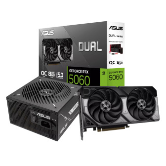 Asus Nvidia GeForce RTX 5060 OC Edition and 750W 80 PLUS Bronze Non-Modular Power Supply Bundle | Randcore