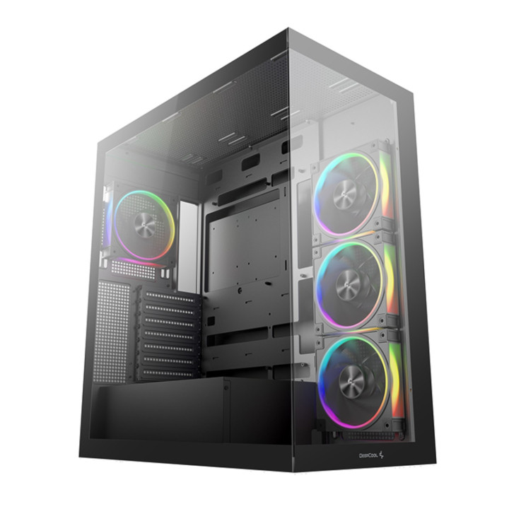 DeepCool CG580 4F V2 ARGB ATX Gaming Chassis - Black | Randcore
