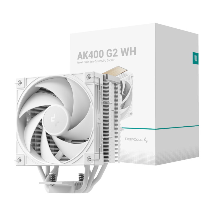 DeepCool AK400 G2 120mm CPU Air Cooler – White | Randcore