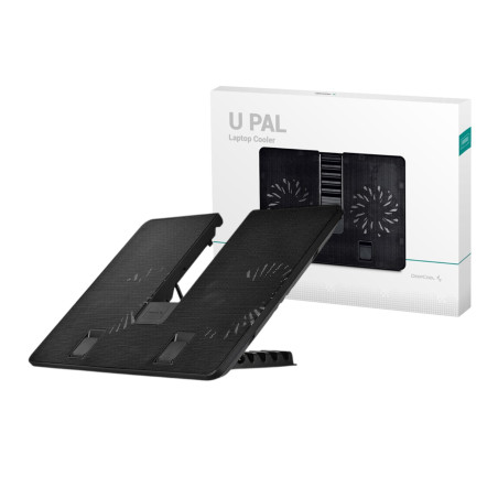 DeepCool U PAL Dual Fan Notebook Cooling Stand | Randcore