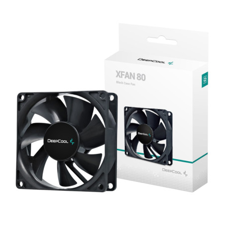DeepCool XFAN 80mm Case Fan - Black | Randcore