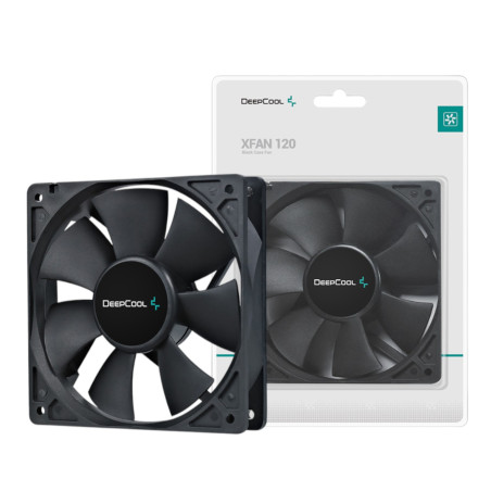 DeepCool XFAN 120mm Case Fan - Black | Randcore