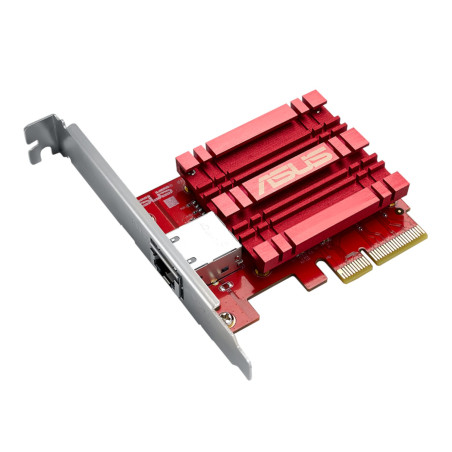 ASUS XG-C100C V3 10Gbps PCIe Network Adapter-RJ45( Red/S) | Randcore
