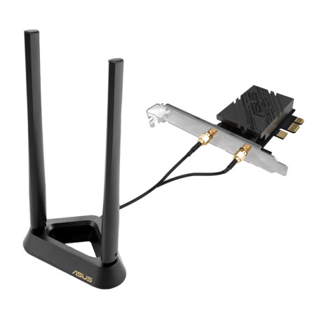 ASUS BE9400 Tri-Band Wi-Fi 7 6GHz PCIe Adapter-Black | Randcore